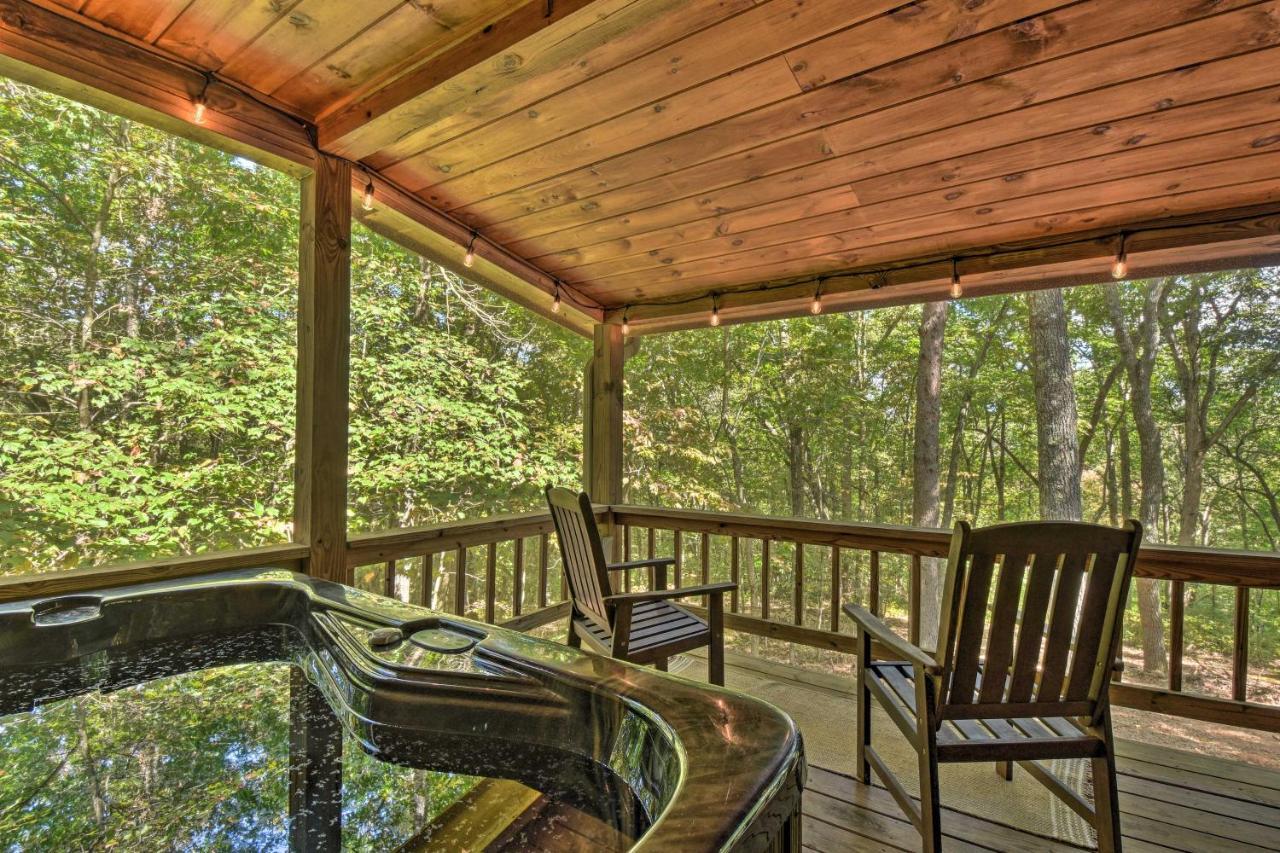 Blue Ridge Cabin Hot Tub, Fire Pit And Grill! Dış mekan fotoğraf