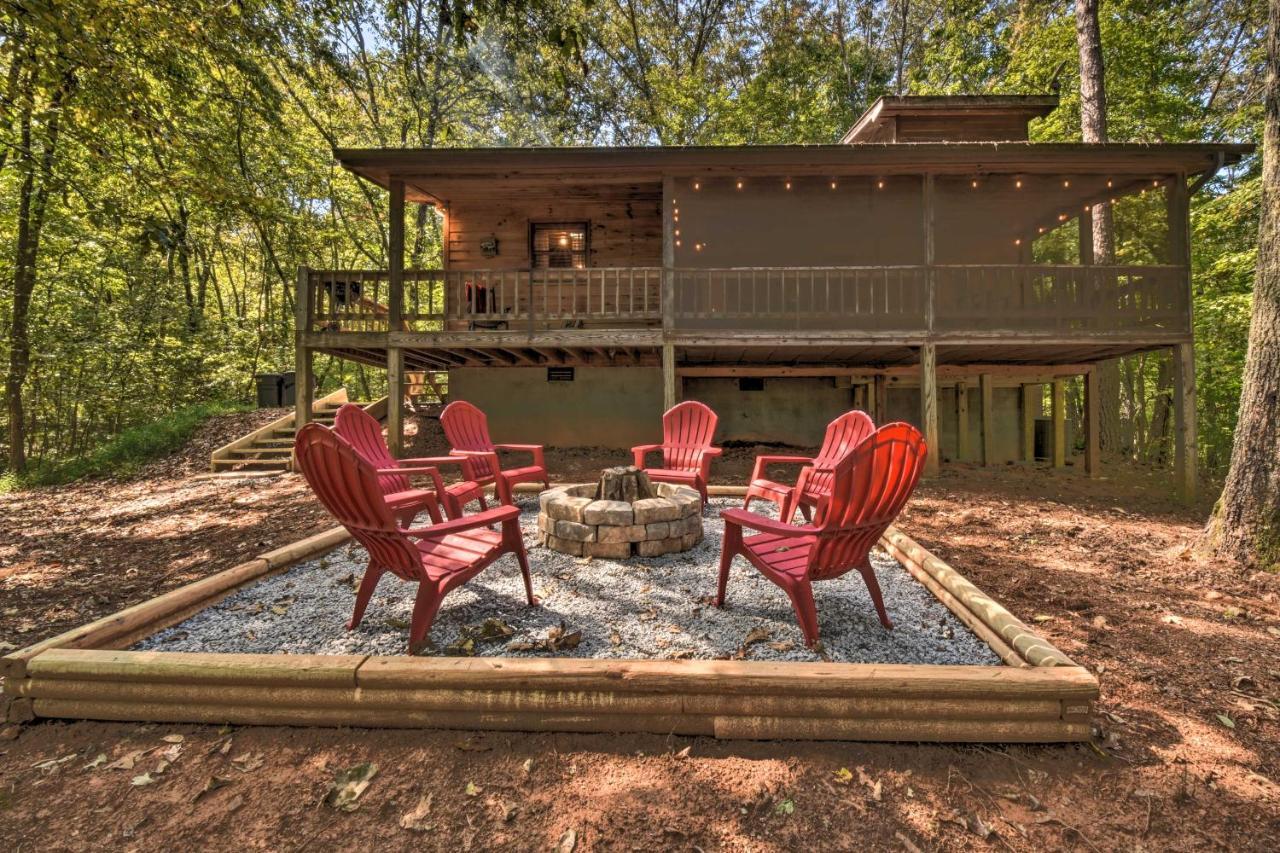 Blue Ridge Cabin Hot Tub, Fire Pit And Grill! Dış mekan fotoğraf