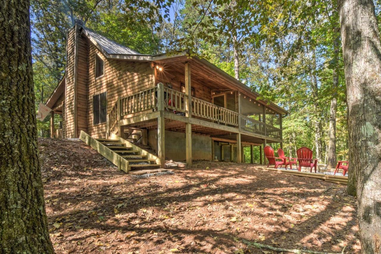Blue Ridge Cabin Hot Tub, Fire Pit And Grill! Dış mekan fotoğraf