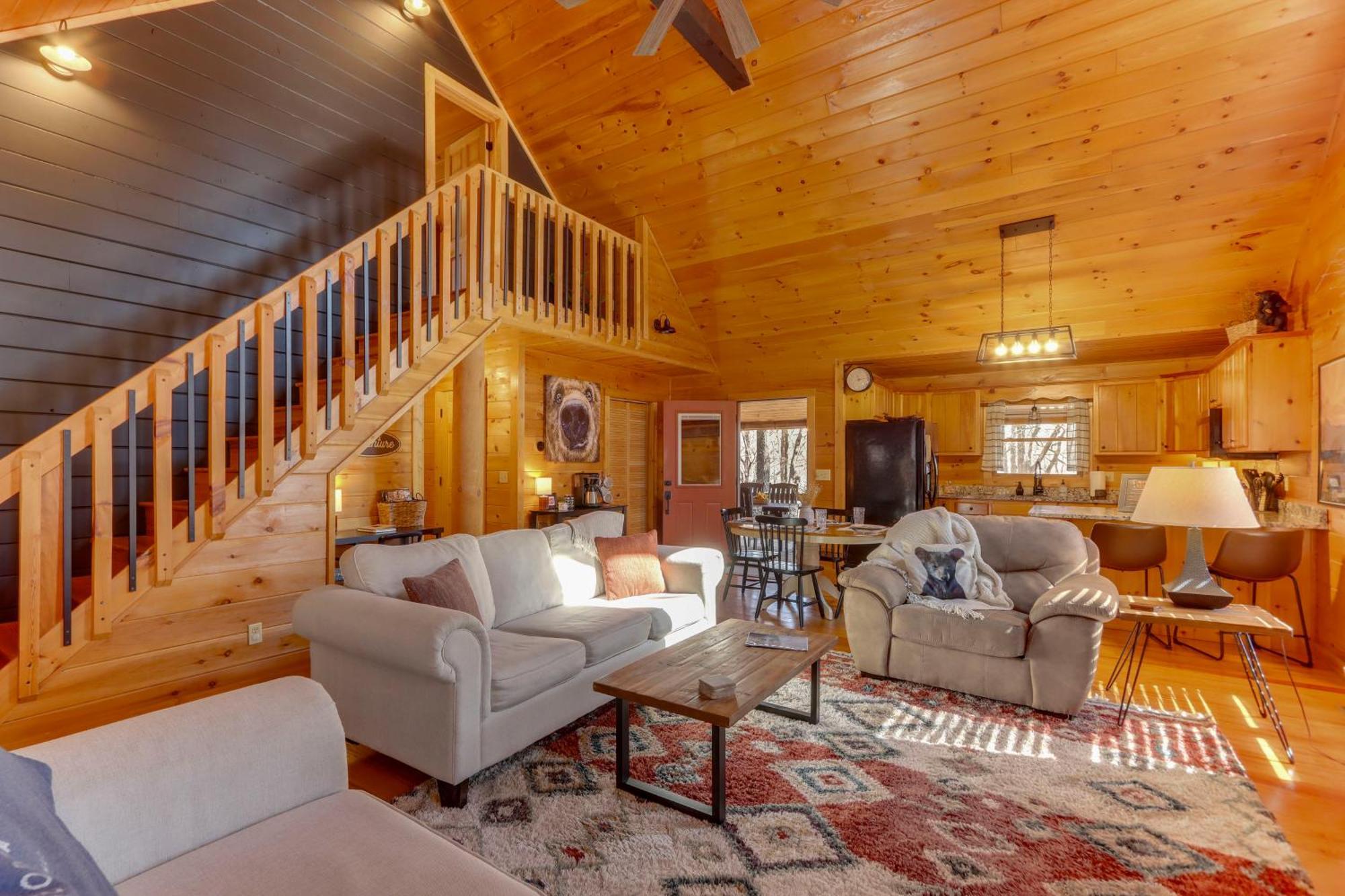Blue Ridge Cabin Hot Tub, Fire Pit And Grill! Dış mekan fotoğraf